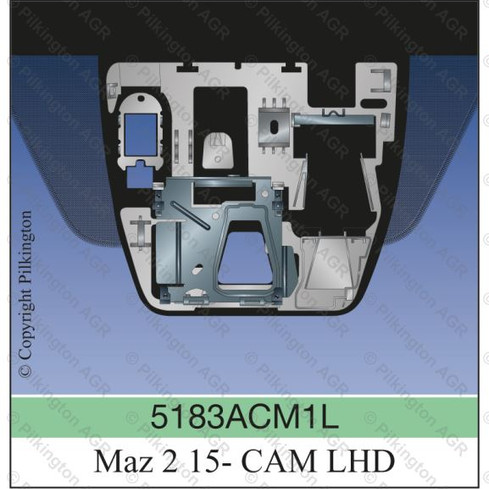 Ветровое стекло на MAZDA 2 5T